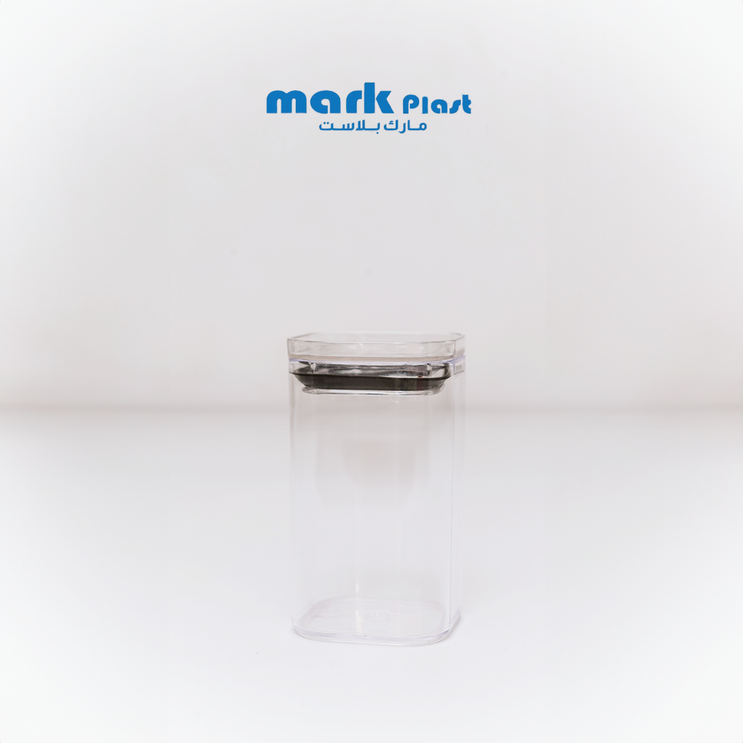 12-Pieces acrylic spices containers