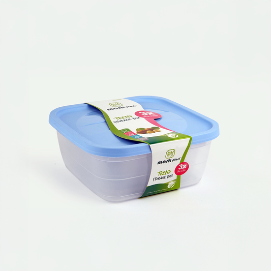 Trend Fridge containers (Set 3 Pieces)