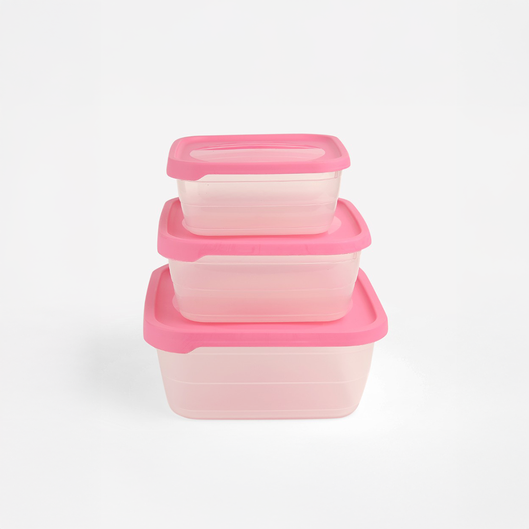 Trend Fridge containers (Set 3 Pieces)