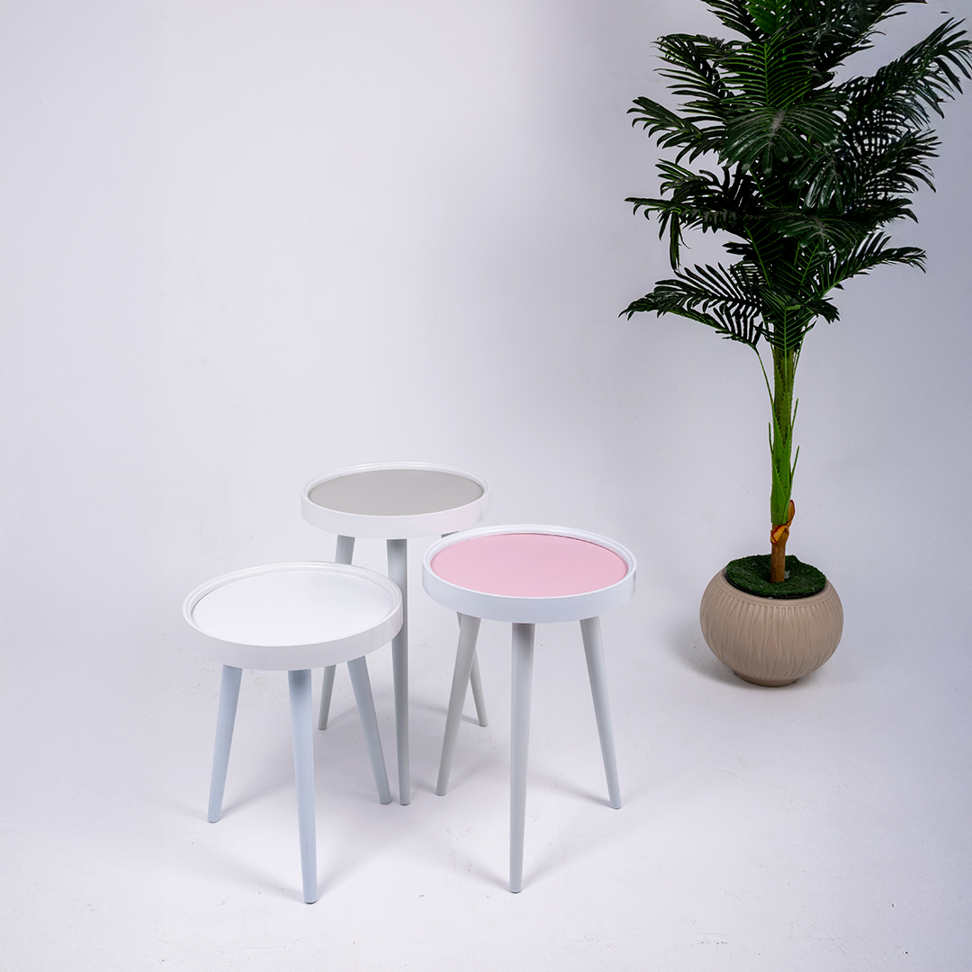 3colors_frio Side Table Set
