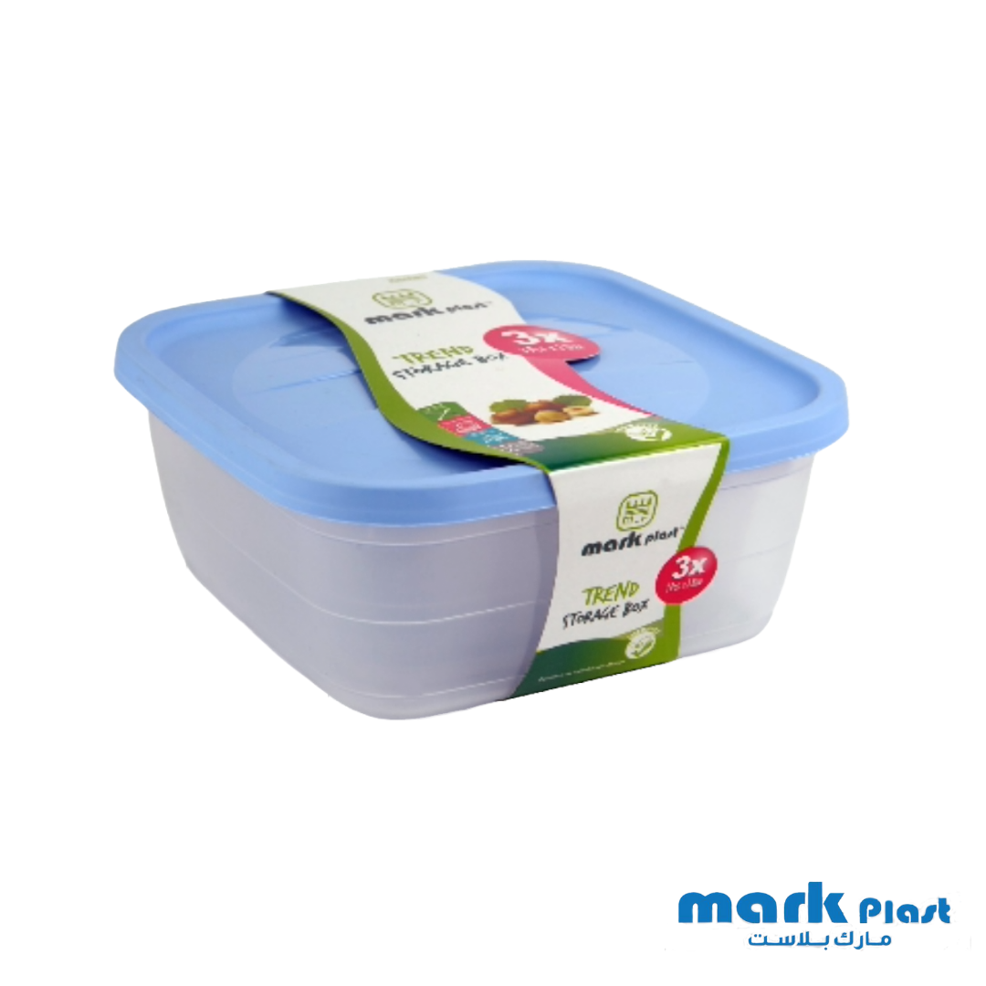 Trend Fridge containers (Set 3 Pieces)