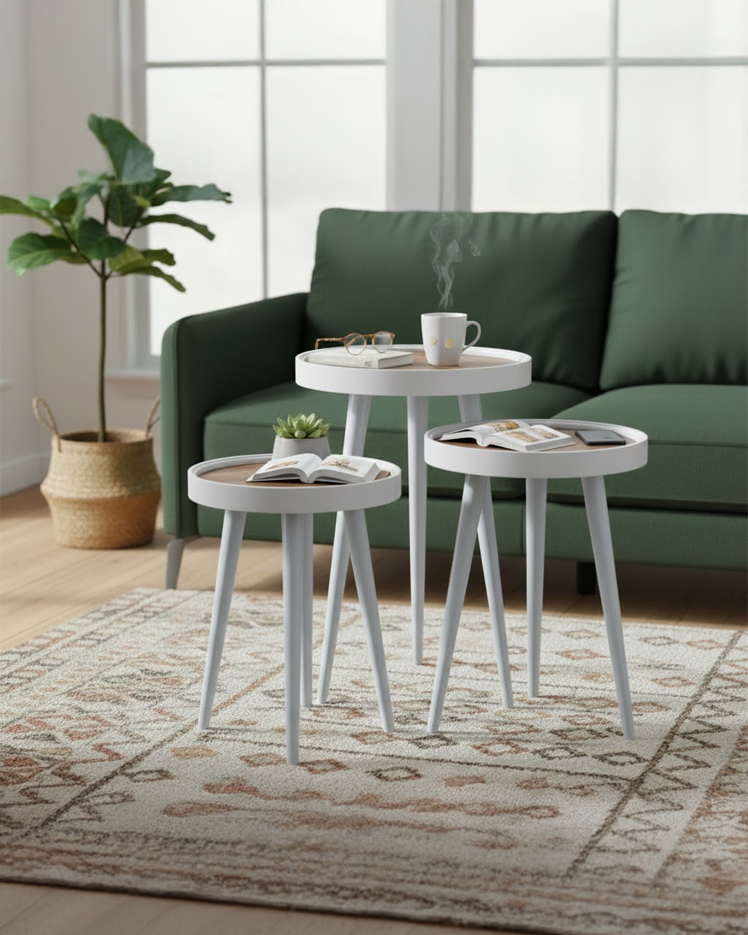 JAZ Trio Side Table Set